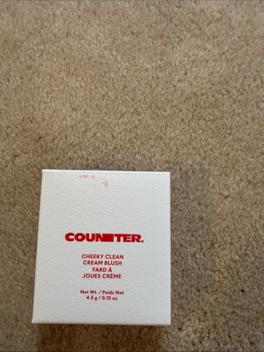 Cheeky Clean Cream Blush — counter brand new